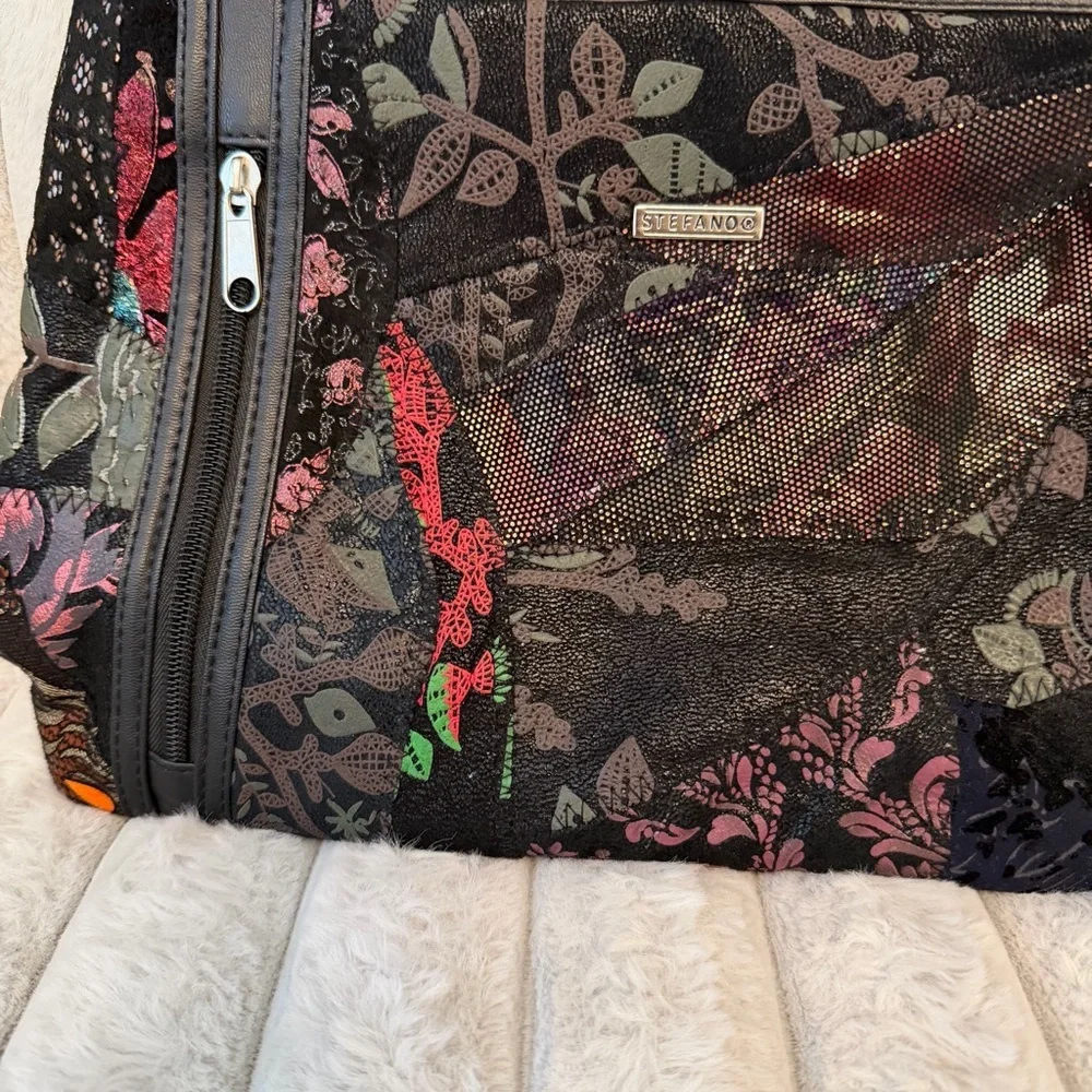 Stefano vintage y2k tapestry shoulder bag.